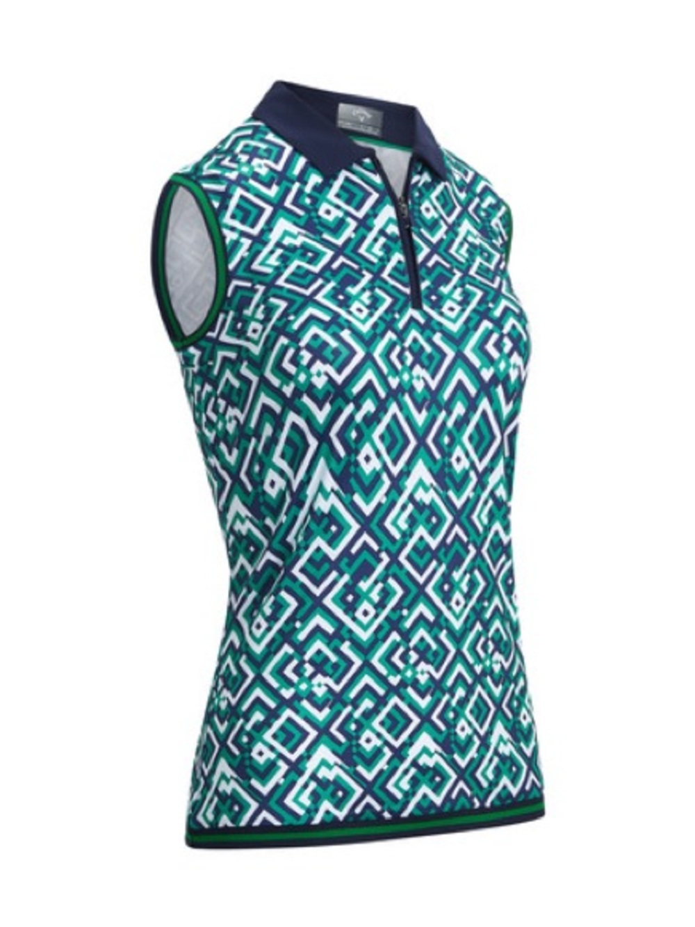 Calloway WOMENS GEO PRINT POLO XS